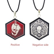 Anime Game Dead by Daylight Cosplay Necklace and Keychain Alloy Pendant Keyring Key Chain Bag Access