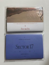 未拆 seventeen sector 17 face the sun weverse wvs album 電子專