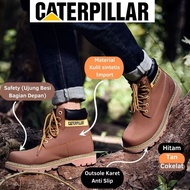 Iron Toe Project Safety Shoes - Caterpillar Steel Toe Shoes - New!!! Shoes Boot - Septi Field Work Synthetic Leather Strap