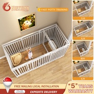 Dog ge Elevated Dog Fene Spliing Dog Playpen Large e Dog  Bite-reitant Dog Playpen  Fene Dog ge