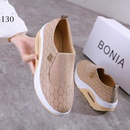 Bonia Slip On Wedges Women's Shoes 5cm Hb9392-130