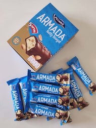 ARMADA Nutty Nougat อาร์มาด้า นัทตี้ นูกัต (นูกัตผสมถั่วลิสงเคลือบช็อคโกแลต)