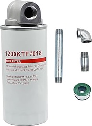 1200KTF7018 Fuel Filter Assembly for Transfer Pump FR112 FR1210G FR610G 18 GPM 3/4" with 1200KTG9075