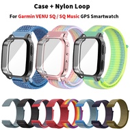 Garmin Venu SQ/sq music Smart Watch Band Nylon Sport Watch Bracelet Garmin Venu Sq Smart Watch Case Screen Protector
