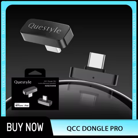 Questyle QCC Dongle Pro LDAC Lossless Bluetooth 5.4 Transmitter Supports Snapdragon Sound with AptX 