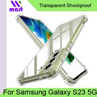 2.0mm Extra Thickness Transparent Shockproof Soft Case for Samsung Galaxy S24 Ultra 5G / S23 5G / S2