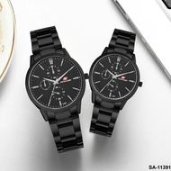 [TW88] MEN'S COUPLE WATCH ADULT WOMEN'S/ STAINLESS STEEL STRAP CASUAL MODEL SA11391
