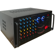 SOUNDMILAN เครื่องแอมป์ขยายเสียงกลางแจ้ง เพาเวอร์มิกเซอร์ (แอมป์หน้ามิกซ์) power amplifier 800W (RMS