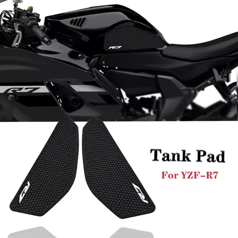 YAMAHA YZF-R7 Side Pad R7 Motorcycle Non-slip Side Fuel Tank Pad Rubber Tank Pads Protector Stickers