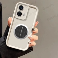 Colorful Protective Case For Motorola MOTO G96 With Iron Sheet Sticker