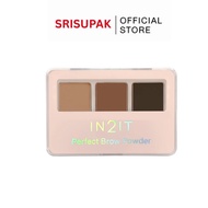 New Package IN2IT Perfect Brow Powder Eyebrow Palette Dusty Texture (PBP)