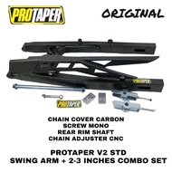 PROTAPER STD SWING ARM +2-3 INCHES + CHAIN ADJSTER + RIM SHAFT + CHAIN COVER Y15ZR/RS150