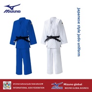 MIZUNO Mizuno judo Japanese white blue professional competition training dojo IJF certified men and 