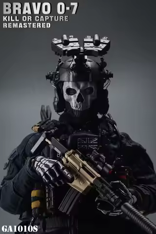 【In stock】Easy&Simple GA1010S 1/6 Scale Soldier Set Model for12'' BRAVO 0-7 Night Battle Ghost