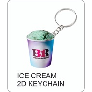 ice cream ais kirim Baskin Hagen br br31 2d keychain