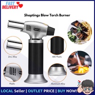 Creme Brulee Culinary Butane Torch Burner, Shoptings Professional Cooking Torch Lighter Butane Refil