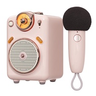 🥇【Hot Sale】🥇Divoom Fairy-OK Portable Bluetooth Speaker with Microphone Karaoke Function with Voice Change, FM Radio, TF