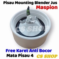 Pisau Mounting Jus Blender Maspion Gear Plastik/Pisau Jus Blender Maspion MT 1204
• MT 1206
• MT 120