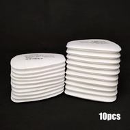 Gas Mask Filter Respirator Cotton 5N11 KN95 6200 10pcs - KA-5N11 - White