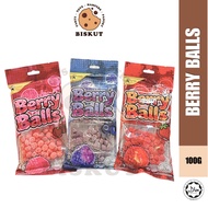 Berry Balls - Cherry/Blueberry/Strawberry - 100g