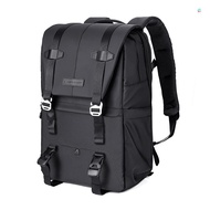 K&amp;F CONCEPT Fashion Camera Backpack Waterproof Camera Bag 20L Large Capacity Camera Case with 15.6 Inch Laptop Compartment Tripod Holder Rain Cover for Women Men Photographers
