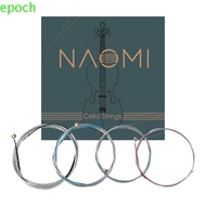 EPOCH 1 Set Naomi Violin String, 4/4 3/4 1/2 1/4 1/8 G D a & E Strings Fiddle String, Violin Accesso