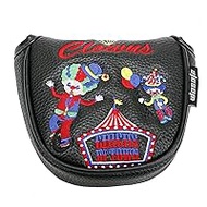 Golf Putter Cover Mallet Odyssey 2 Ball Tailor Made Spider Putter Cover Magnetic Clown Cute Embroidery