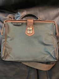 Jean Paul Gaultier Briefcase 中古 復古 罕有 JPG Vintage袋 便攜袋 公事包 電腦袋 書包 文件袋 ( ♻️ 以物易物 / swap / exchange )