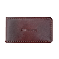 Crossing Antique Leather Money Clip - Timber - Cafe