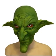 Halloween Witch Mask Green Masquerade Scary Goblin  Masks for Halloween Carnival Party