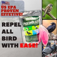 EziSac Pigeon Block Repellent Crow Bird Repellent Halau Burung Gagak Merpati Berak Outdoor Effective