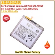 EB-BA905ABU Battery 3.85V 3700mAh For Samsung Galaxy A90 A80 SM-A905F SM-A8050 SM-A805F SM-A805F/DS 