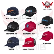ALPINESTARS CAP AGELESS CURVE/ELEMENTAL/HYPTO/CEREAL/CORP TRUCKER/BLAZE2.0/ALWAYS 2.0 UNISEX MEN WOM