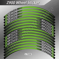Reflective Motorcycle  Wheel Hub Sticker  Decal Accessories Waterproof For KAWASAKI Z900 Z 900