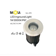 Led floor lamp 1 wat 12V-24V outdoor/imola led inground light 1 wat IUL-470