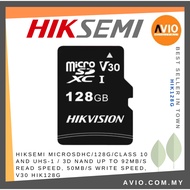 HIKSEMI HIk Semi 128GB Micro SD Card microSDHC/128G/CLASS 10 50MB/S Write HIK128G