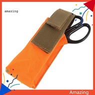 [AM] Hanging Bag Abrasion Resistant Molle Strong Toughness Nylon Tactical  Molle Flashlight Pouch Outdoor Sports