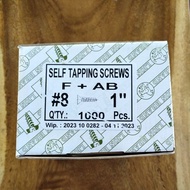 Tapping screw F +AB 8X1