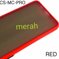 case infinix hot 10s hard case infinix hot 10s - merah