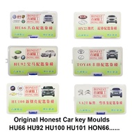 JMCKJ Original Honest 10 in 1 Auto Locksmith Tool Car Key Moulds for Key Profile Duplicating HU66 HU
