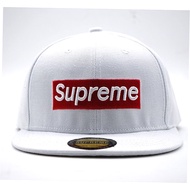 ＜826＞Supreme Hip Hop Visor Flat Brim Baseball Cap Casual and Versatile