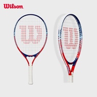 [Children 5-6 Years Old] WILSON RED ULTRA UV 21 Tennis Racket Pre-strung (Wood Has Been Stringed) WR