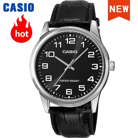 Casio watch men's top luxury suit quartz watch relogios masculino MTP-V001L-1B