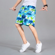 Halloween 【Ready Stock】   男士夏季沙滩裤短裤男大码休闲五分裤大裤衩潮流男装   Beach Shorts Christmas