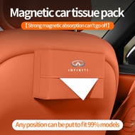 infiniti q30 qx50 g35 q60 q50 FX35 car magnetic tissue holder,suede tissue box
