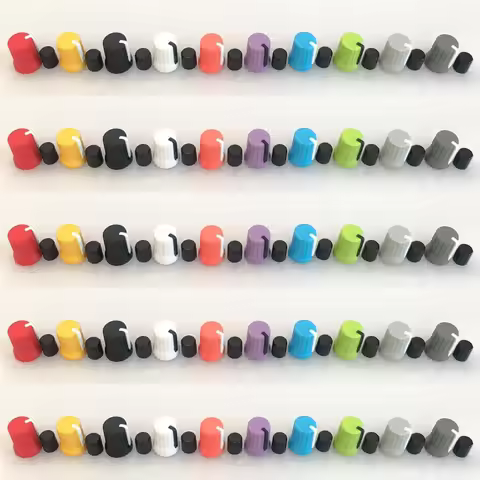 Colorful 50pcs/lot Rotary Control Knob fit For Pioneer XDJ-RX R1 RZ AERO DJM-T1 S9 DIY DJ