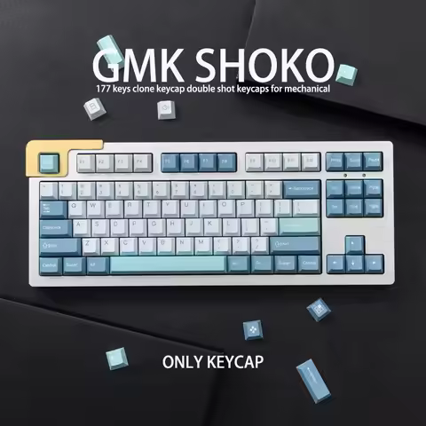 Gmk Shoko Olivia 177 Keys Cherry Profile Pbt Keycap Double Shot English Custom Personality Keycaps F