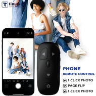 TIMEKEY Mobile Phone Bluetooth Scroll Wheel Remote Control Type-C Charging Photo Taking Video Scroll
