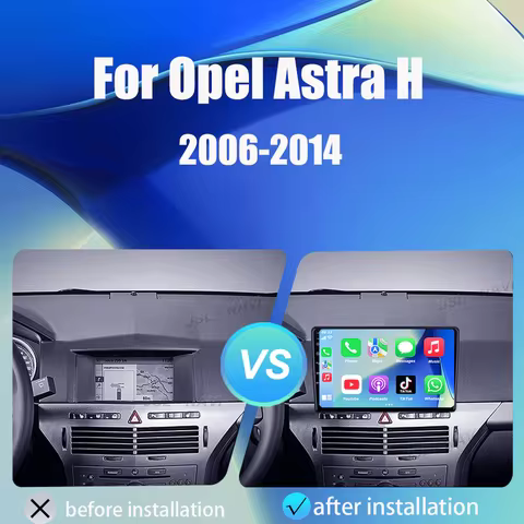 Android 16 For Opel Astra H 2006 - 2014 Car Radio Multimedia Video Player Navigation stereo GPS No 2