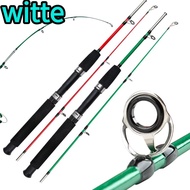 WITTE Spinning Rod, 2 Sections 107g Lure Weight Fishing Rod, High Quality 1.0m Length Carbon Travel 
